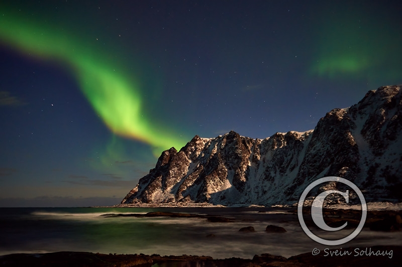 Nordlys over Andøya Nordlys over Andøya